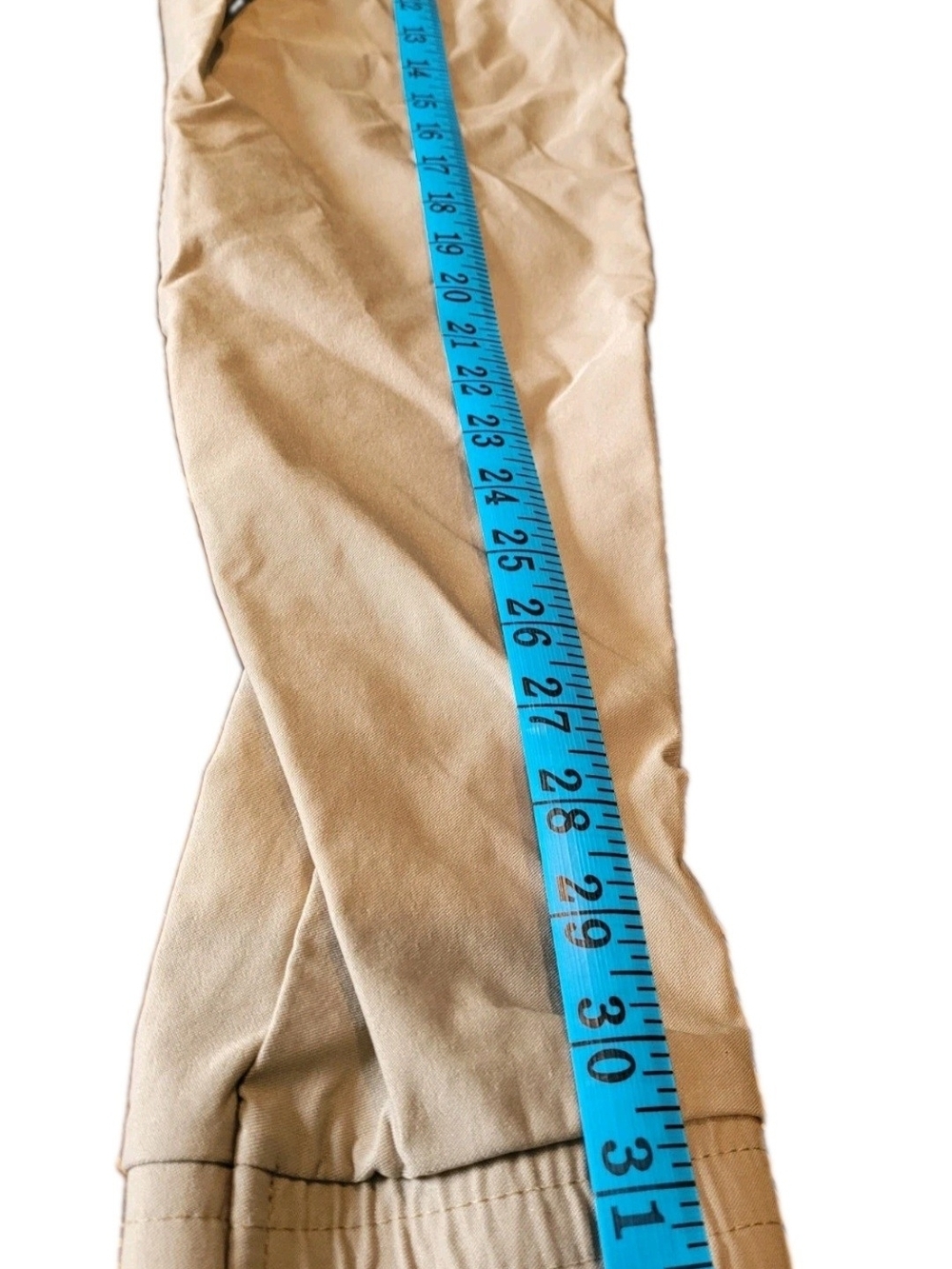 Hurley Boys M 7/8 Khaki Tan Pull On Jogger Pants Nylon Stretch Like New - Picture 11 of 11